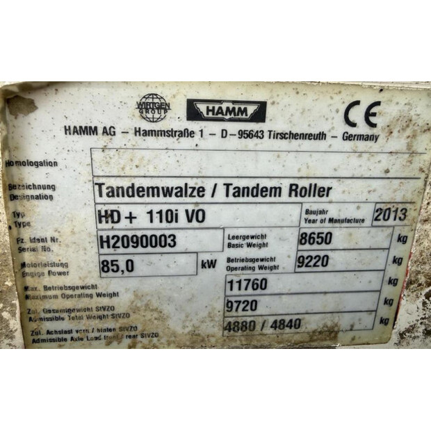 2013 HAMM HD+ 110i VO-47158788