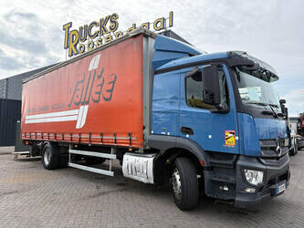 Image for Curtainsider Trucks 2016 Mercedes-Benz ACTROS