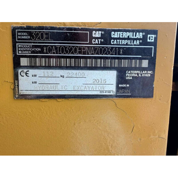 2015 Caterpillar 320EL-47161761