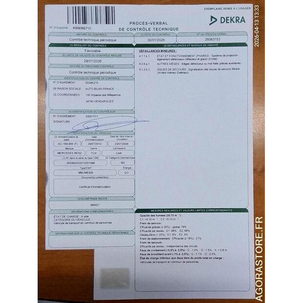 2009 Mercedes-Benz INTOURO-47180099