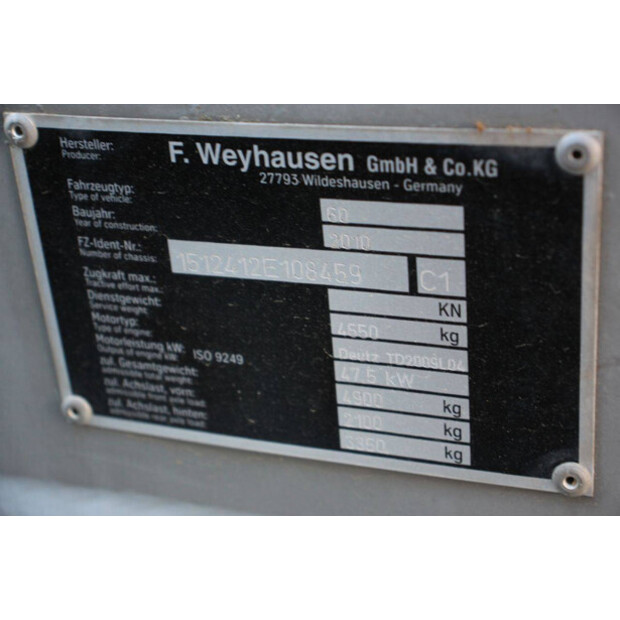 2010 وايهازن Weyhausen E569-47183531
