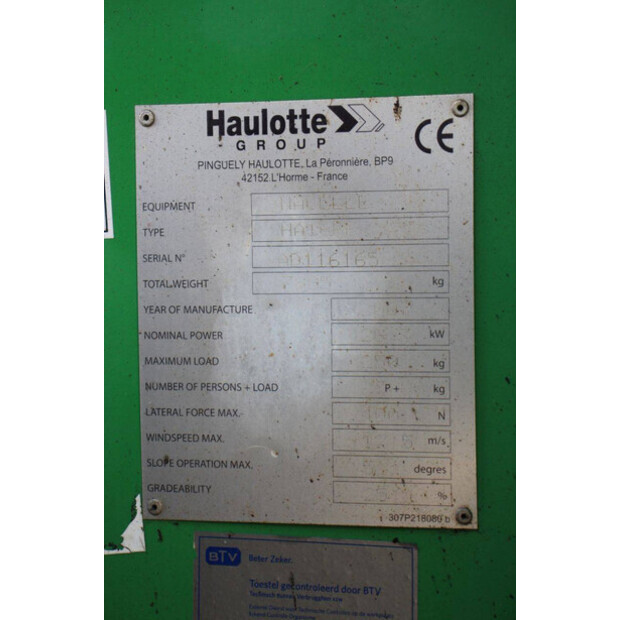 2007 Haulotte HA16PE-47183843