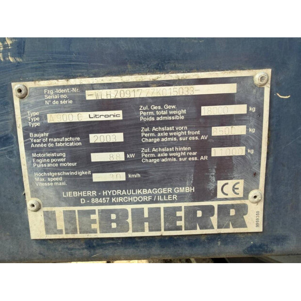 2003 Liebherr A900C-47184339