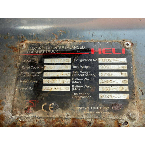 2021 HELI CPD20SQ-47184615
