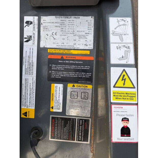 2015 Toyota 7FBEST13-47184642