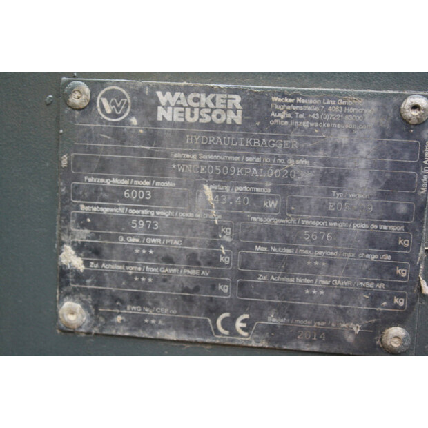 2014 Neuson 6003-47185508