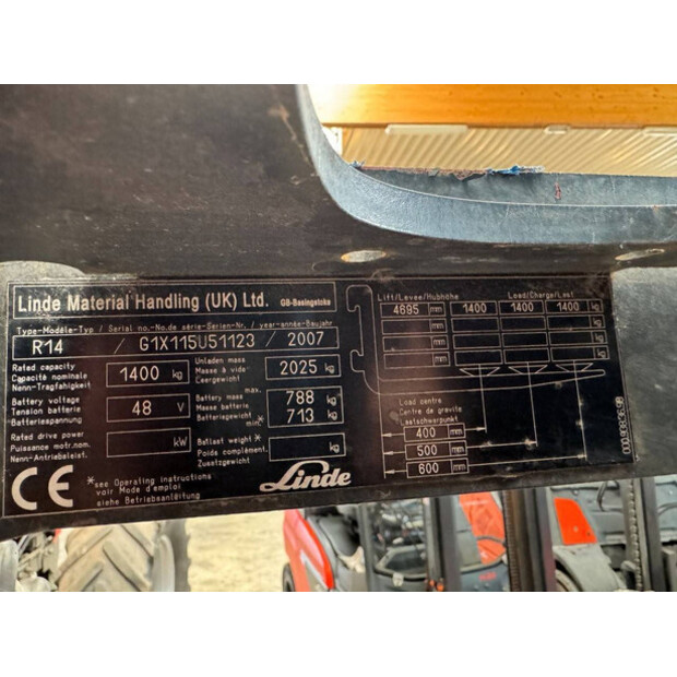 2007 Linde R14-47186921