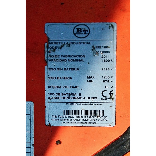 2011 BT RRE 160-47198655