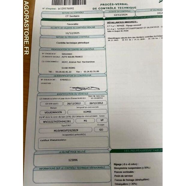 2012 Volkswagen Combi-47204745