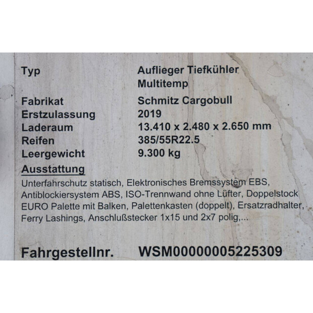 2019 Schmitz Cargobull SCB-S3B-47208202