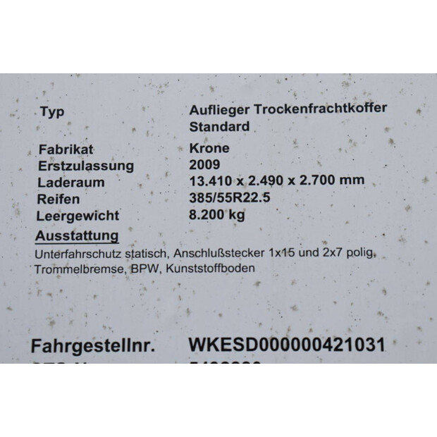2009 Krone SD-47208422