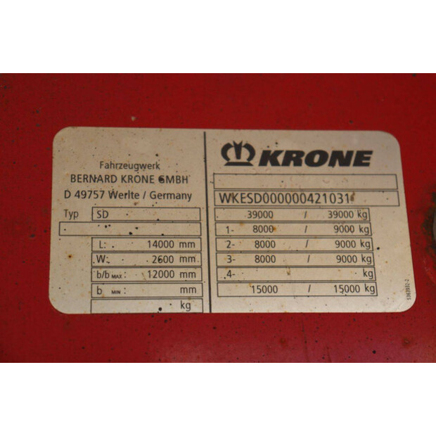 2009 Krone SD-47208450