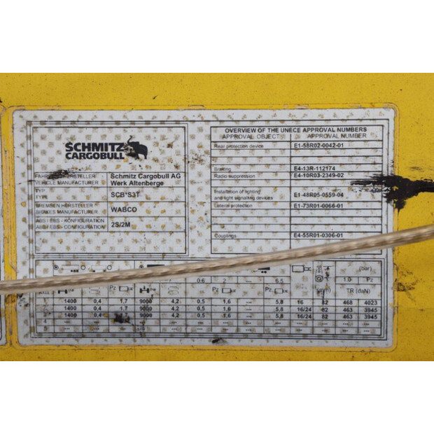 2015 Schmitz Cargobull SCB-S3T-47208474