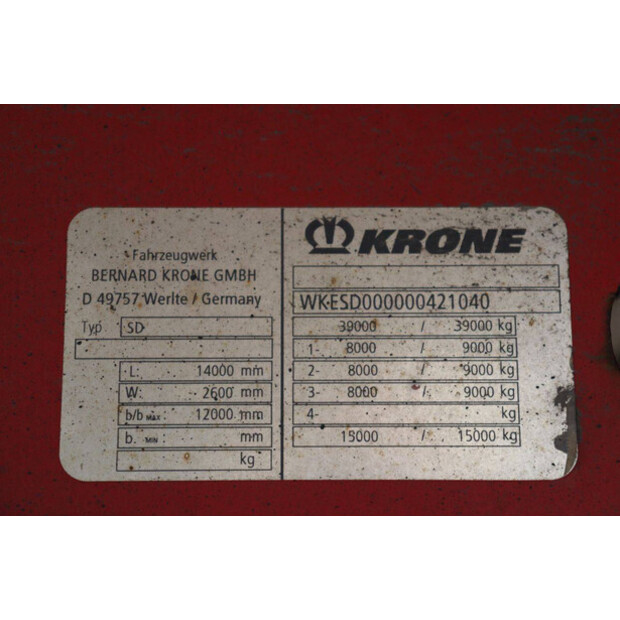 2009 Krone SD-47208601