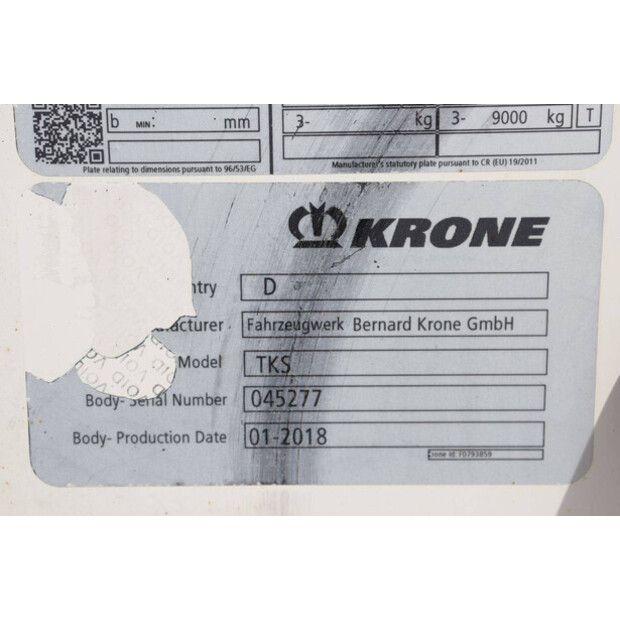 2018 Krone SD-47208988