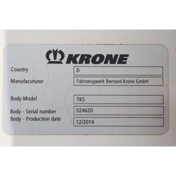 2015 Krone SD-47209170