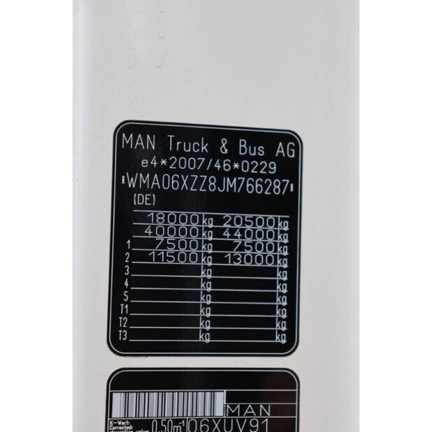 2017 MAN TGX 18.500-47210067