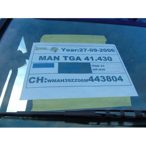 2006 MAN TGA 41.430-47211267