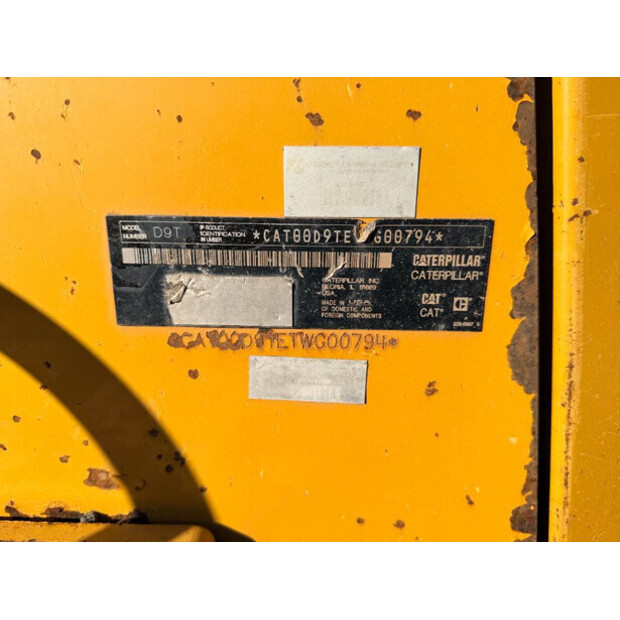 2017 Caterpillar D9T-47226060