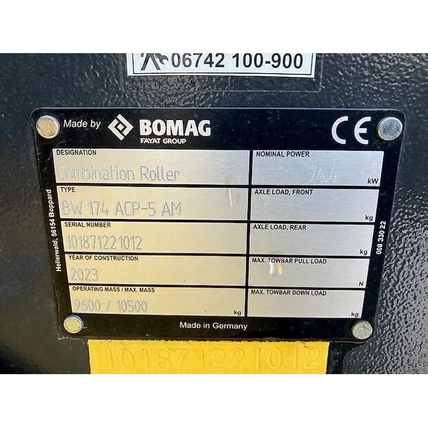 BOMAG BW 174 ACP-5 AM-47244135