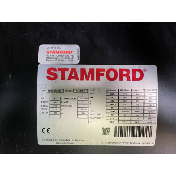 2024 Volvo TAD1381GE-47244996