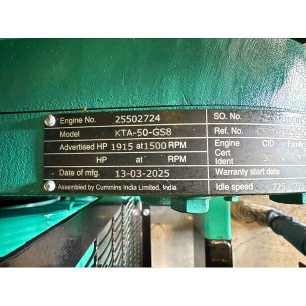 2025 CUMMINS C1675D5A-47245681