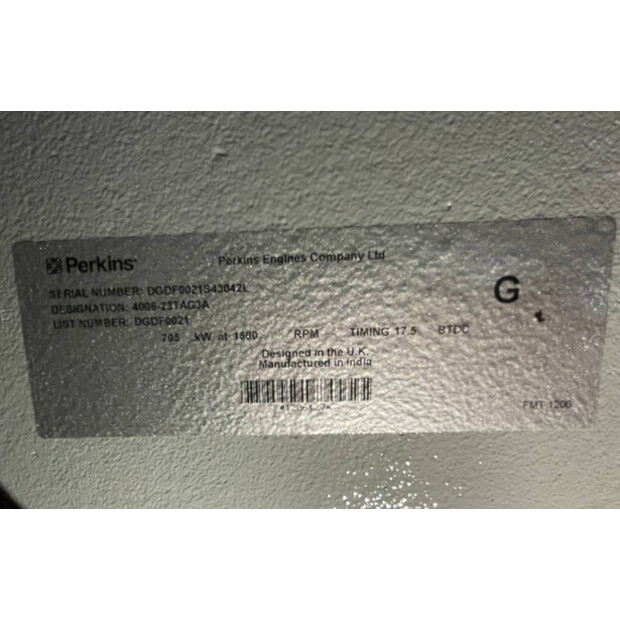 2025 Perkins 4006-23TAG3A-47245870