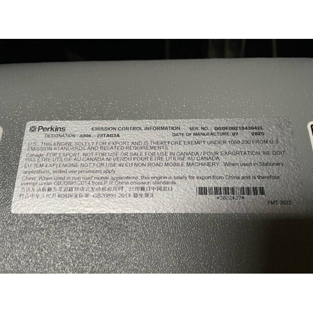 2025 Perkins 4006-23TAG3A-47245872