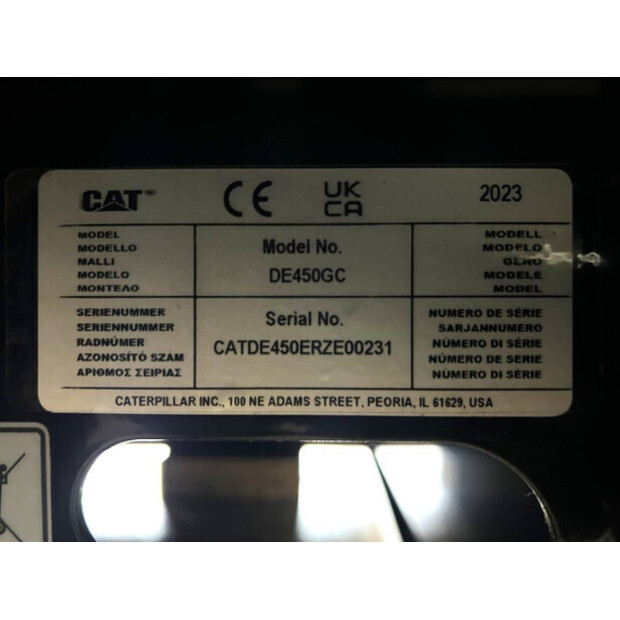 2025 Caterpillar DE450GC-47246710