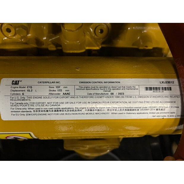 2024 Caterpillar DE500E0 - C15-47246894