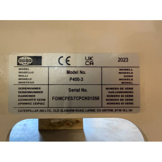2025 اف جي ويلسون P400-3-47247525
