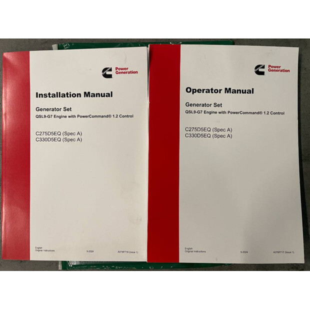2026 CUMMINS C330D5EQ-47247963