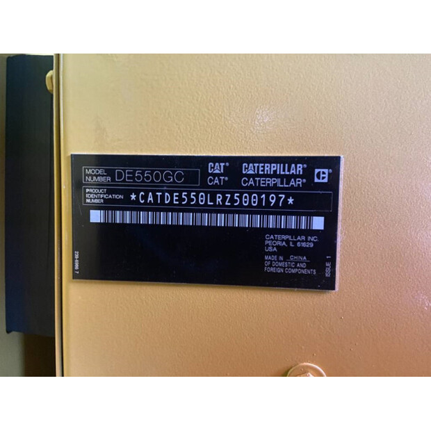 2025 Caterpillar DE550GC-47248279