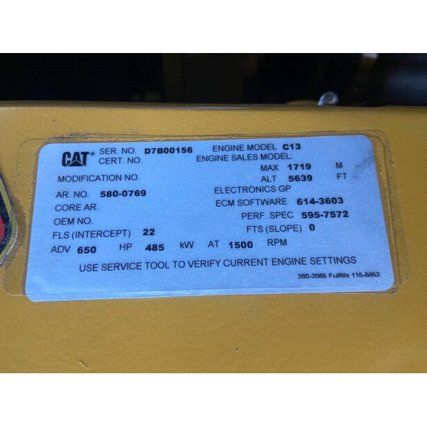 2025 Caterpillar DE550GC-47248280