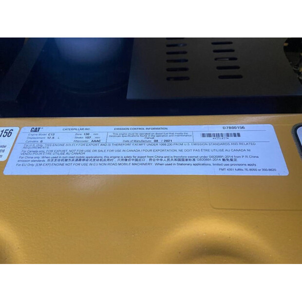 2025 Caterpillar DE550GC-47248281