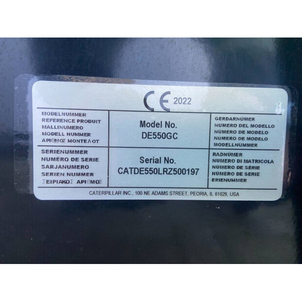 2025 Caterpillar DE550GC-47248282
