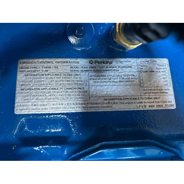 2025 FG Wilson P33-3-47248334