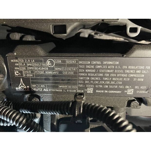 2025 Deutz TCD2.9L4-SV-47248400