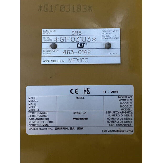 2025 Caterpillar C32-47248818
