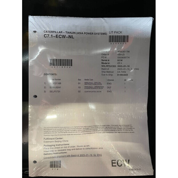 2025 Caterpillar DE220E0-47248885