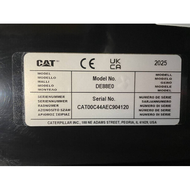 2025 Caterpillar DE88E0-47248933