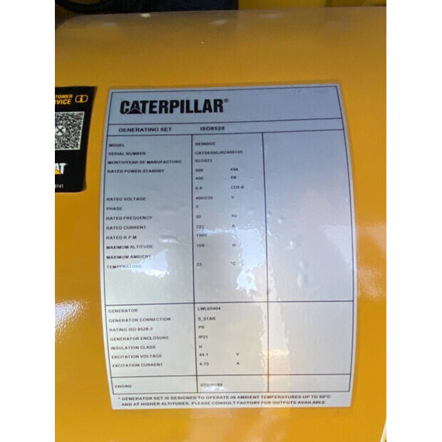 2025 Caterpillar DE500GC-47248959