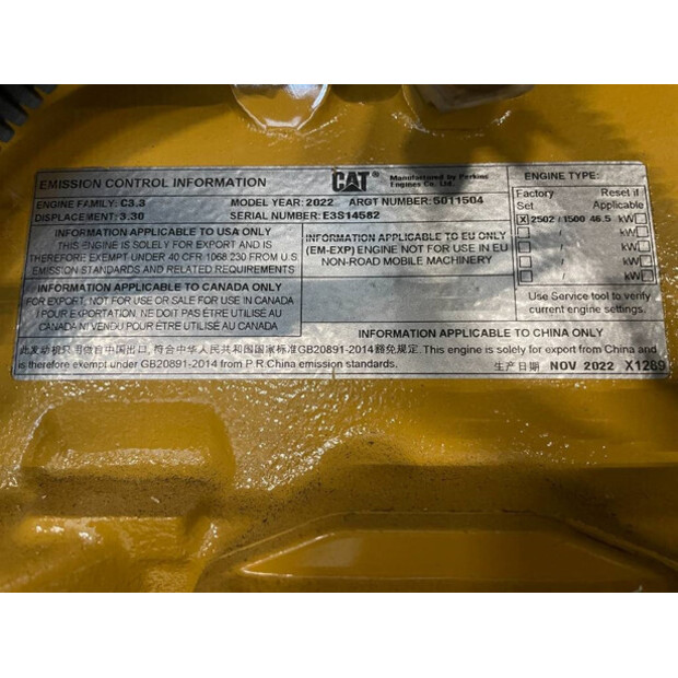 2024 Caterpillar DE50GC-47249236