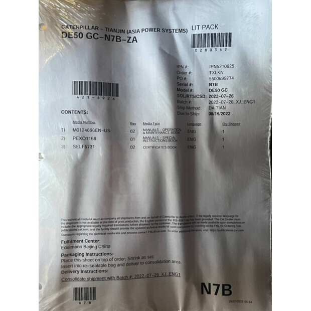 2024 Caterpillar DE50GC-47249243