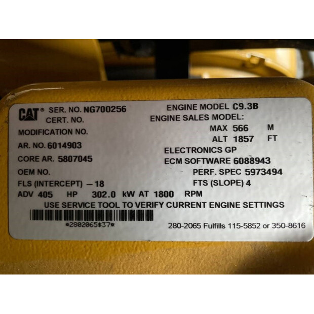 2025 Caterpillar XQP310-47249258