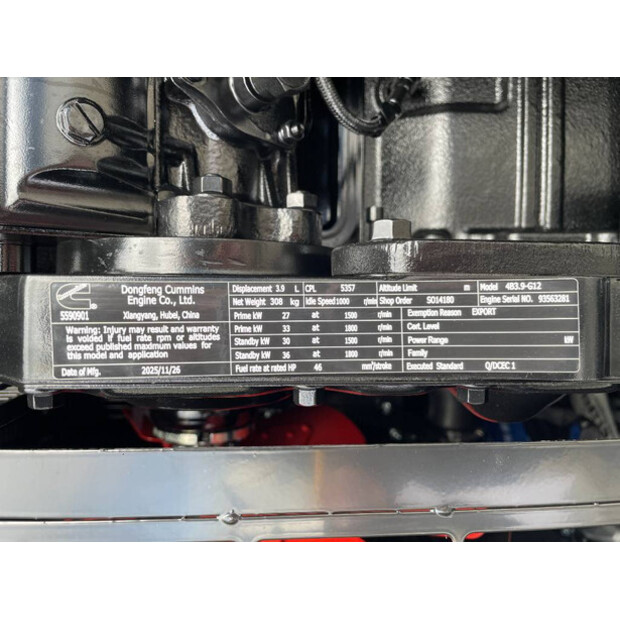 2026 CUMMINS 4B3.9-G12-47249298