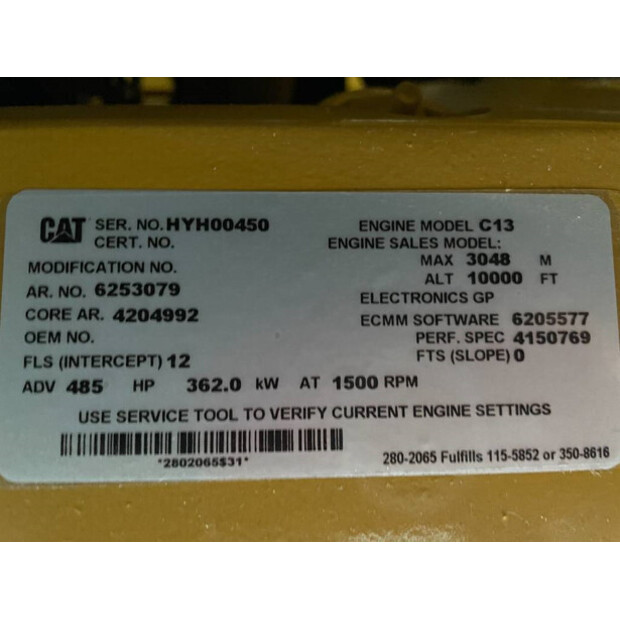 2025 Caterpillar DE400E0 - C13-47249564