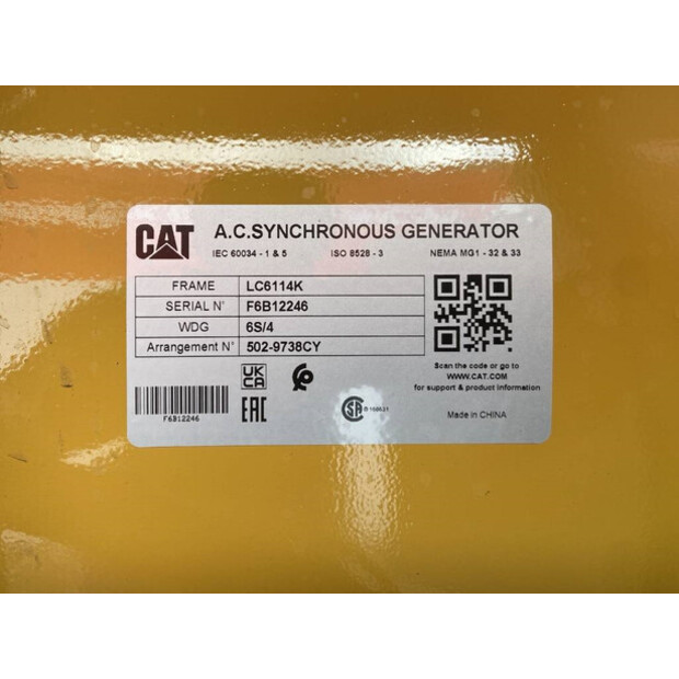 2025 Caterpillar XQP550-47249808