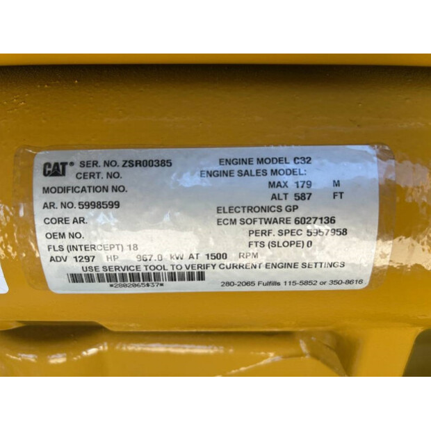 2025 Caterpillar DE1100GC-47249847