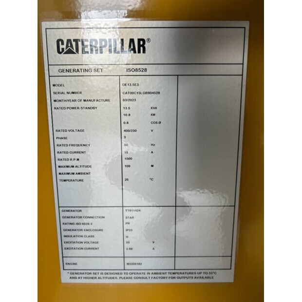 2024 Caterpillar DE13.5E3-47249924